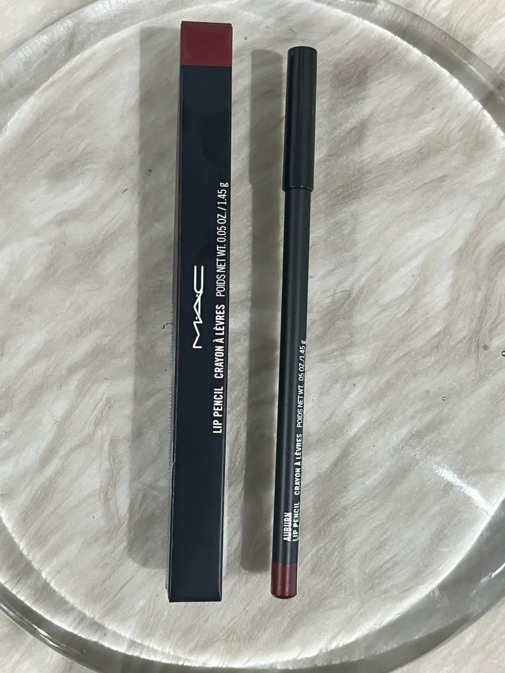 NEW MAC Cosmetics Lip Pencil Creamy Lip Liner Auburn Intense Orange Red Brown